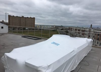 NYC Shrink Wrapping - Outdoor patio and rooftop furniture shrink wrapping in New York City